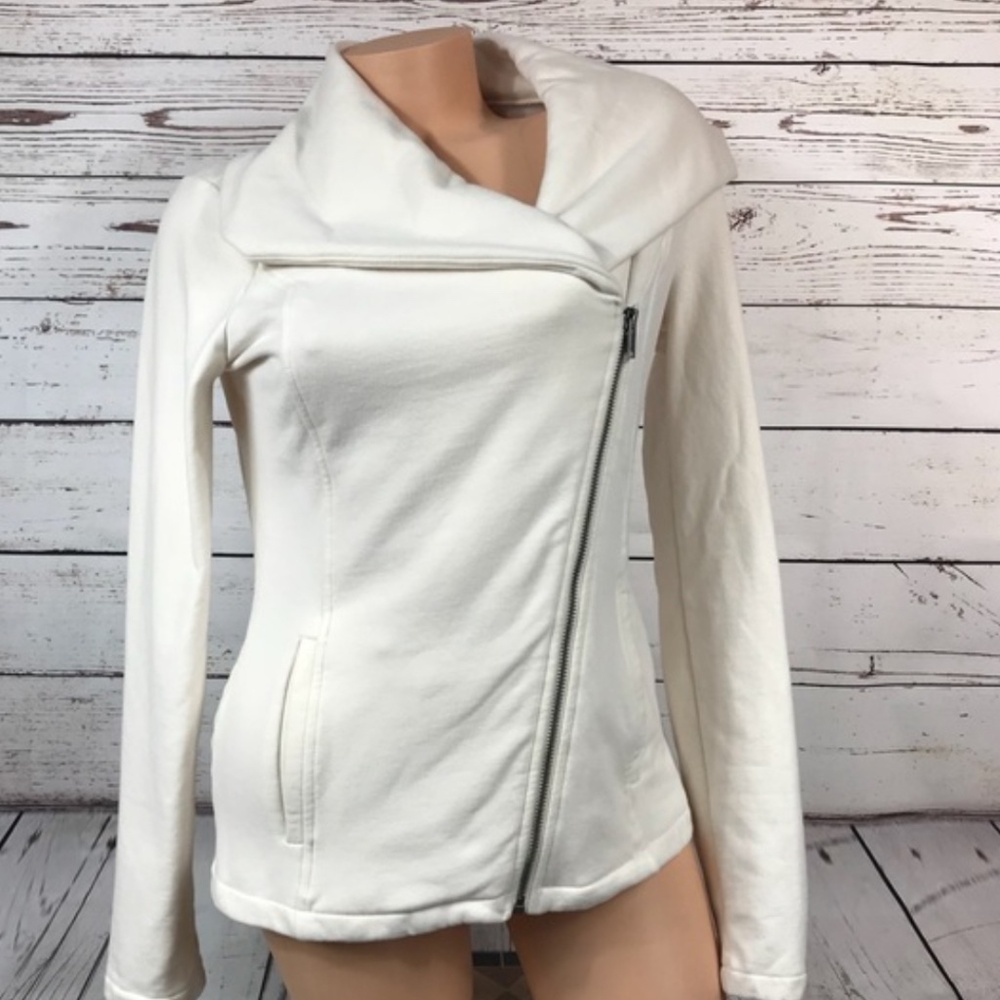 Converse One Star Asymmetric Zip Sweatshirt